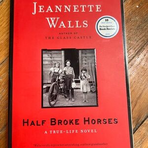 Red Jeannette Walls Wall Art Decor